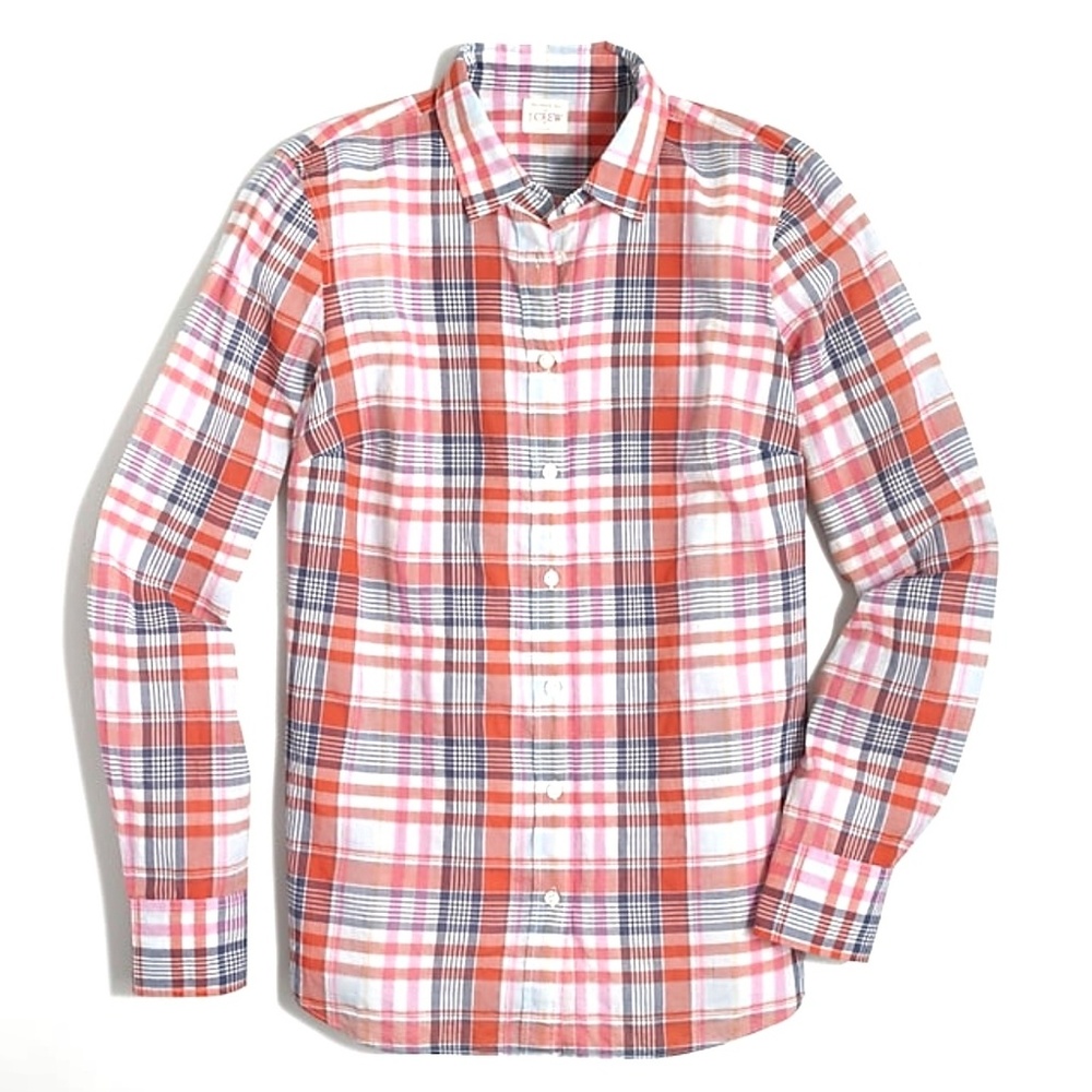 Classic button up plaid
